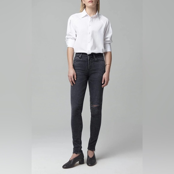 Citizens Of Humanity Pants - CITIZENS OF HUMANITY | Rocket Mid-rise Skinny Jeans 26
